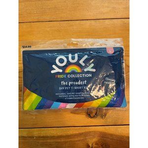 Petco Youly pride collection diy pet t shirt kit dog L
